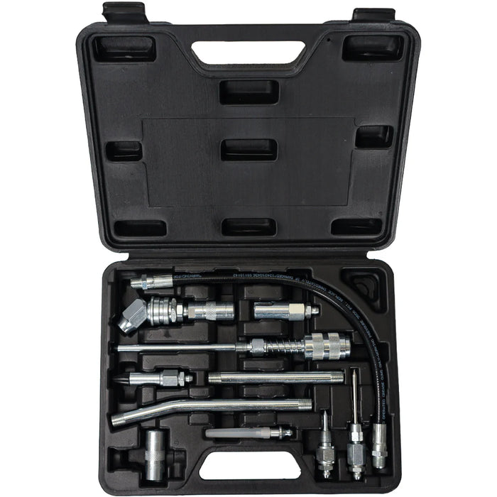 Groz PROLUBE 11 piece Standard Greasing Accessory Kit, Quick Connect, 1/8" NPT 44962