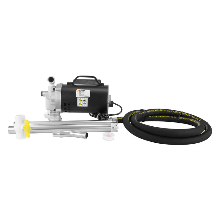 Groz Heavy Duty 115V AC Powered Electrical Oil Pump, High Flow, 8 GPM 45555