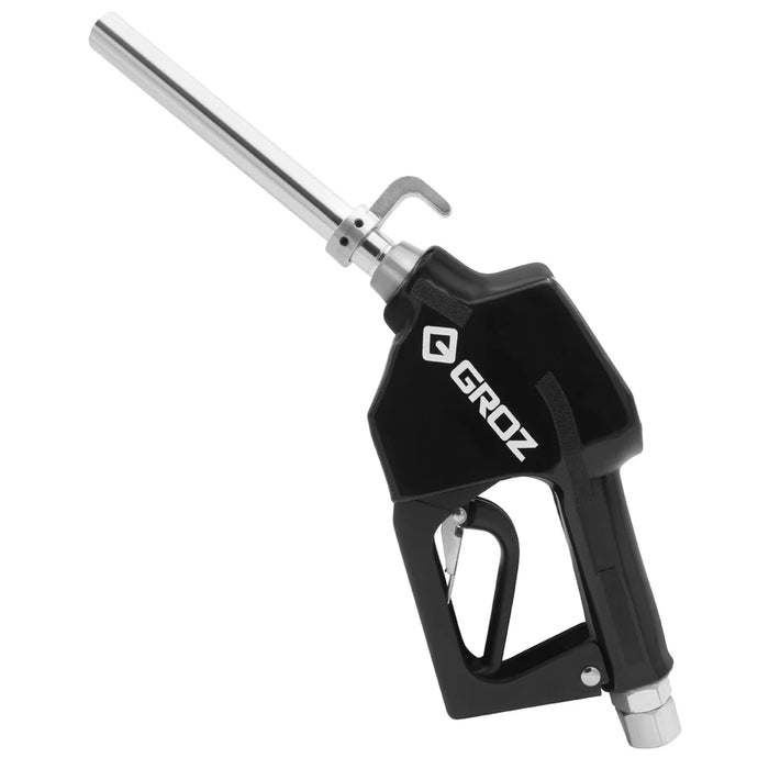 Groz Automatic Fuel Control Nozzle - 3/4" NPT with Swivel, 1" NPT with Swivel, or 1" NPT with NO Swivel 45575