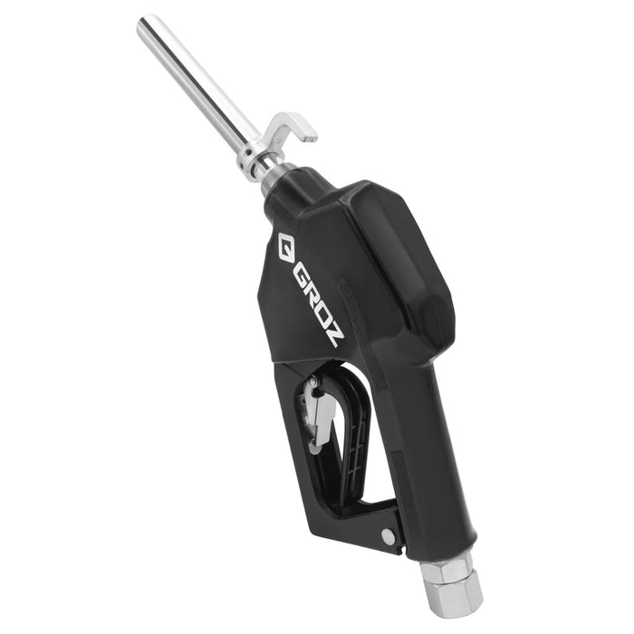 Groz Automatic Fuel Control Nozzle - 3/4" NPT with Swivel, 1" NPT with Swivel, or 1" NPT with NO Swivel 45573
