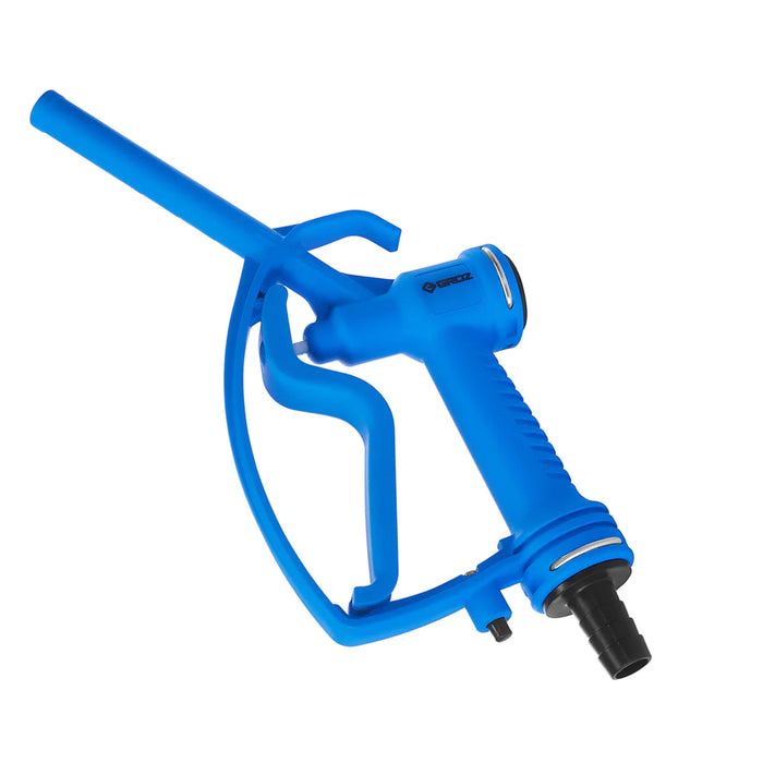 Groz Manual Fuel Nozzle for DEF, Adblue, Urea, and other water-based media 45589