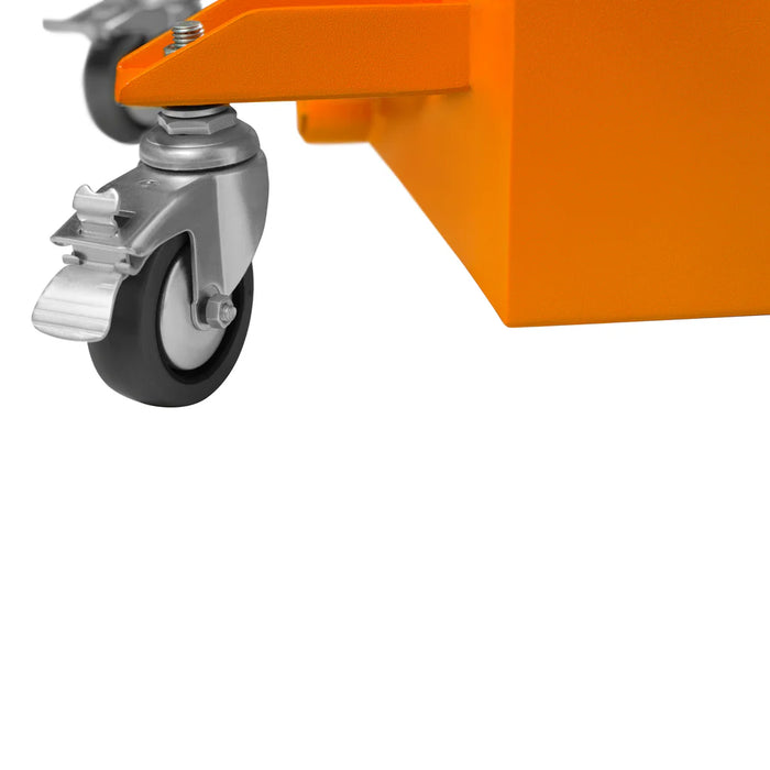 Prolube Low Profile Oil Drain with Anti Splash Screen, with Gravity Drain or Manual Rotary Pump 45803