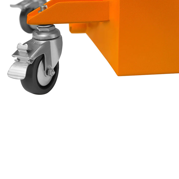 Prolube Low Profile Heavy-Duty Steel Truck Drain with Electrical Pump, 18 Gallon Capacity 44442