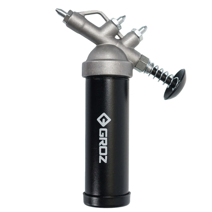 Groz PROLUBE Mini Push Type Grease Gun with Steel Barrel 43105