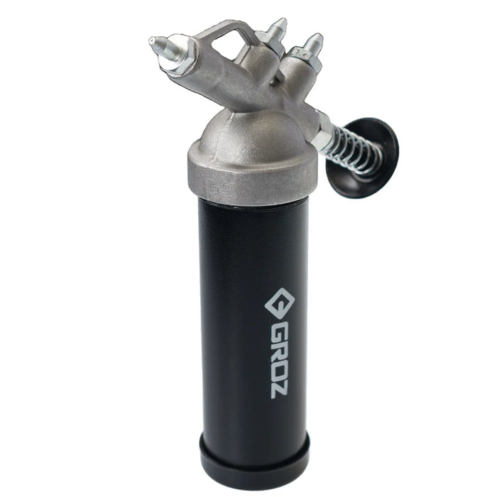 Groz PROLUBE Mini Push Type Grease Gun with Steel Barrel 43105