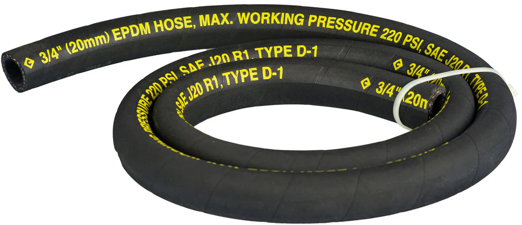 Groz Replacement DEF (EPDM) Discharge Hose, 3/4" ID - 4, 5, 6, or 20 Feet 47521
