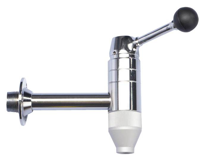 Groz Non-Locking Oil Spigot with Wall Mount 47806