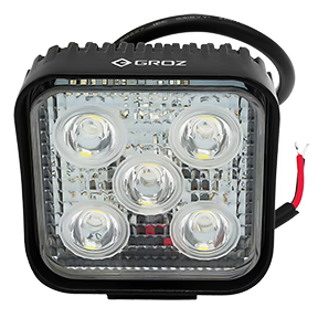Groz DC Powered 15W LED Floodlight, 900 Lumens 55016