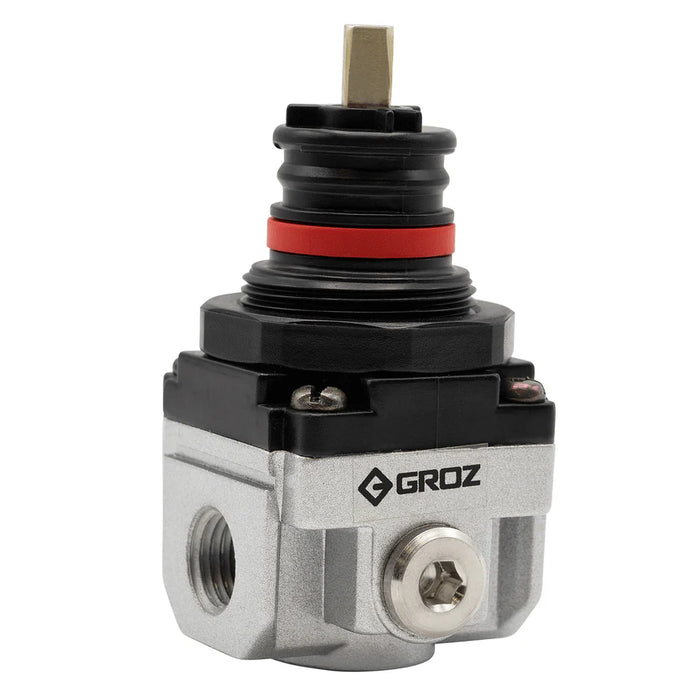 Groz Air Regulator - Miniature, Intermediate, or Standard - 1/4" NPT, 1/2" NPT, or 3/8" NPT 60053