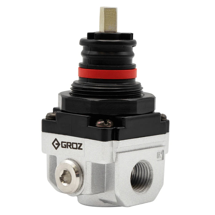 Groz Air Regulator - Miniature, Intermediate, or Standard - 1/4" NPT, 1/2" NPT, or 3/8" NPT 60051