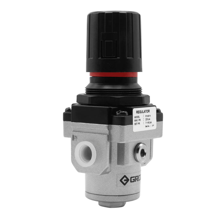 Groz Air Regulator - Miniature, Intermediate, or Standard - 1/4" NPT, 1/2" NPT, or 3/8" NPT 60054