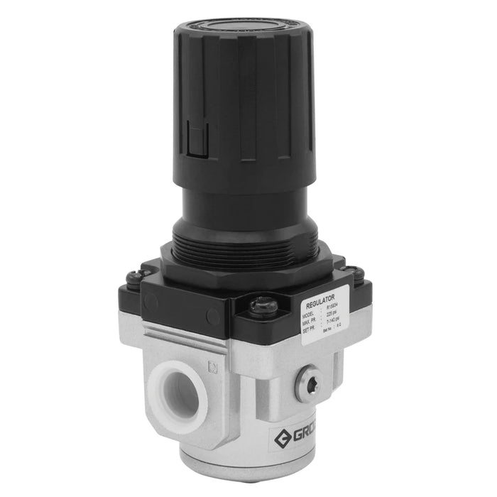 Groz Air Regulator - Miniature, Intermediate, or Standard - 1/4" NPT, 1/2" NPT, or 3/8" NPT 60054