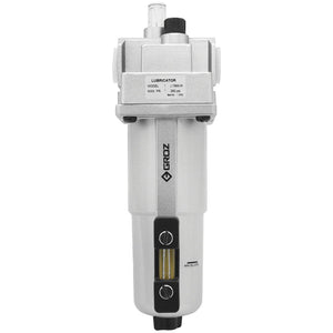 Groz Air Lubricator with Metal Bowl - Standard 1/2 NPT 60282