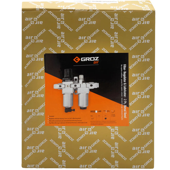 Groz Air filter - Regulator Combination (Pack of 2) 60482