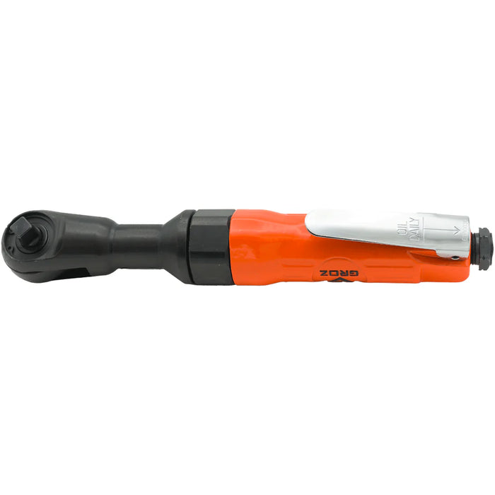 Groz Pneumatic Ratchet Wrench, 3/8" or 1/2" Drive Size 61965