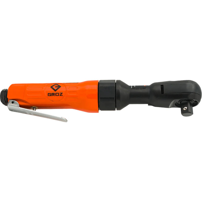 Groz Pneumatic Ratchet Wrench, 3/8" or 1/2" Drive Size 61970