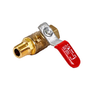 Goat Throat GT-1/4-INCH Male-Female PNEUMATIC ON-OFF VALVE GT14INMFPV