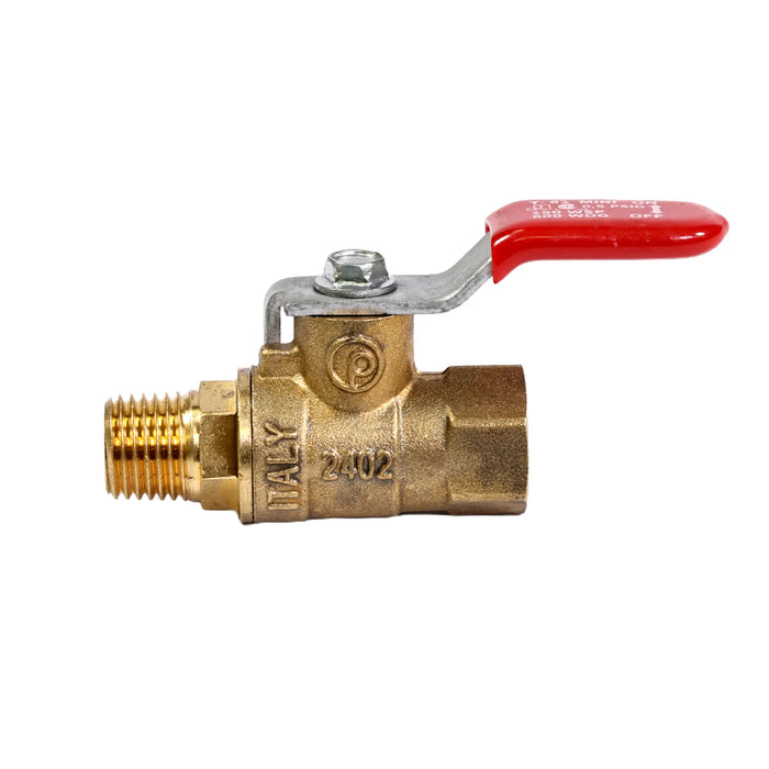 Goat Throat GT-1/4-INCH Male-Female PNEUMATIC ON-OFF VALVE GT14INMFPV