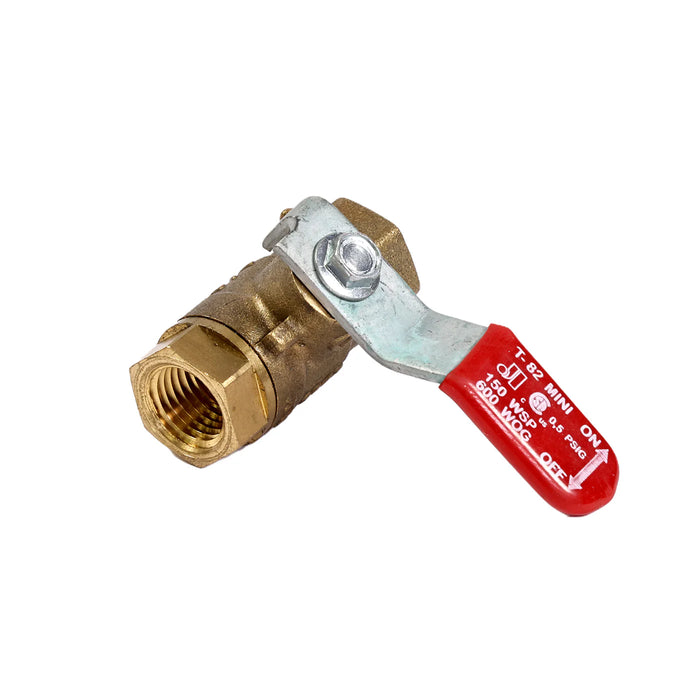 Goat Throat GT-1/4-INCH Male-Male PNEUMATIC ON-OFF VALVE GT14INMMPV