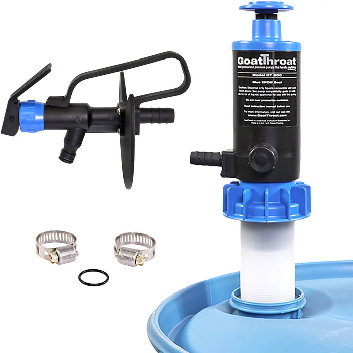 Goat Throat GT200 Pump with Remote Discharge Tap and EPDM Seals GT200RT
