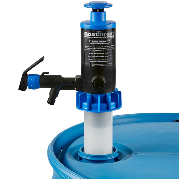 Goat Throat Drum Pump with Santoprene Seal GT200S