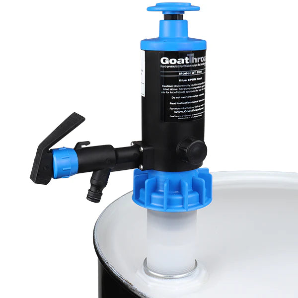 Goat Throat Drum Pump with EPDM Seals GT200