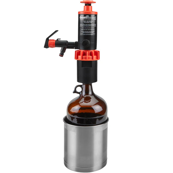 Goat Throat 38mm 1 gallon bottle threaded EPDM adapter with Stabilizer GT2262652ME