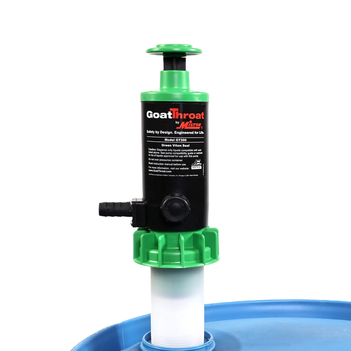 Goat Throat GT300 Pump with Remote Discharge Tap and Viton Seals GT300RT