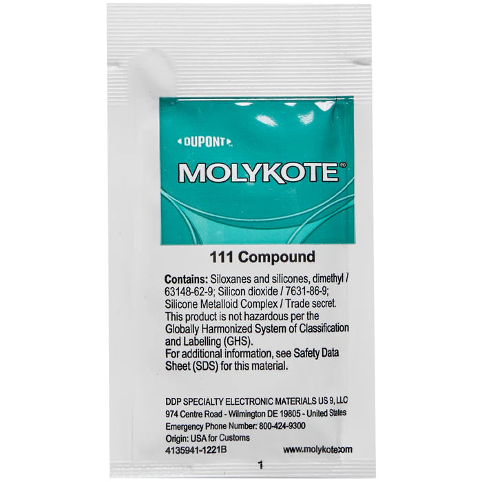 Goat Throat 6-gram Molykote 111 lubricant GT6MK111LB
