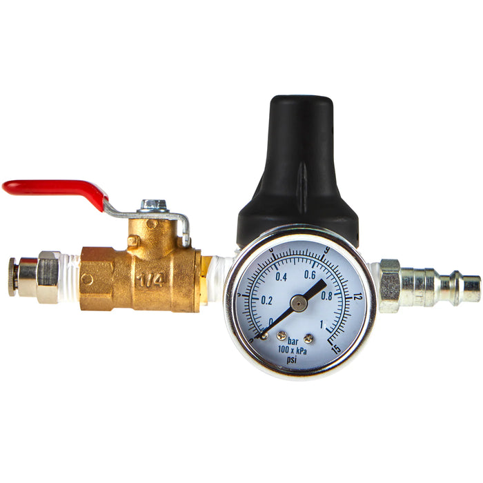 Goat Throat BGA Pneumatic Adapter for GT Pumps with 3 psig limiter GTBGA-3PSIG