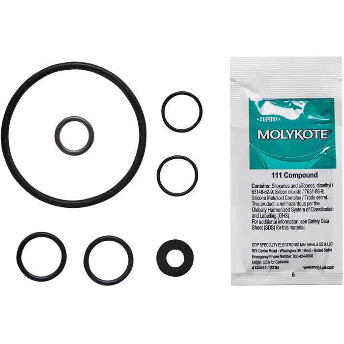 Goat Throat O-Ring Gasket Repair Kit, Santo (parts 5+8+25+27+31) GTJTE-OR200S