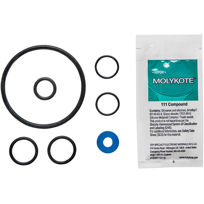 Goat Throat O-Ring Gasket Repair Kit, EPDM (parts 5+8+25+27+31) GTJE-OR200