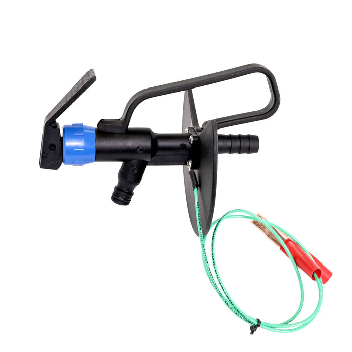 Goat Throat Groundable Drum Pump and Remote Discharge Tap with Santoprene Seals - add correct hose GTSCP200SRT
