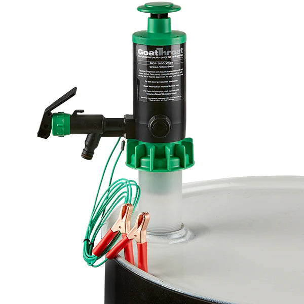 Goat Throat Groundable Drum Pump for Flammables Viton Seals GTSCP.300