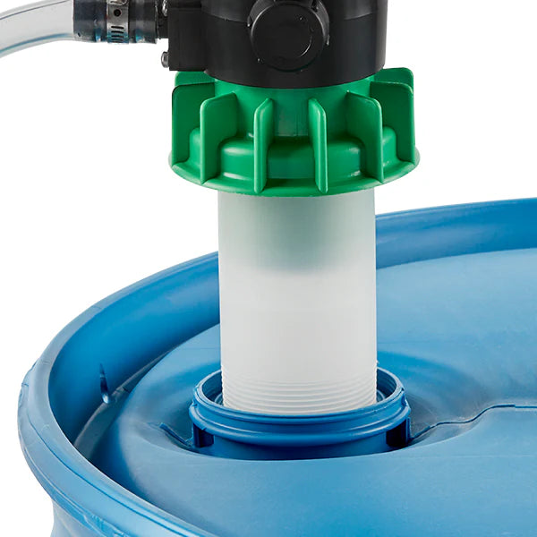 Goat Throat Groundable Drum Pump and Remote Discharge Tap with Viton Seals GTSCP.300.RT