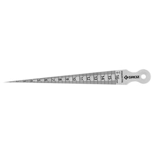 Groz Tapered Bore Gauge, Imperial and Metric 1200