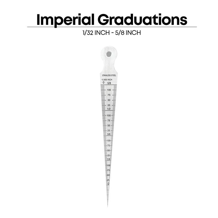 Groz Tapered Bore Gauge, Imperial and Metric 1200