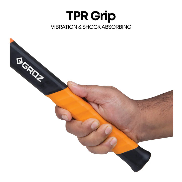 Groz 16" Tire Hammer with Fiberglass Handle, 5.5 lb Dual Rubber and Steel Head 34770