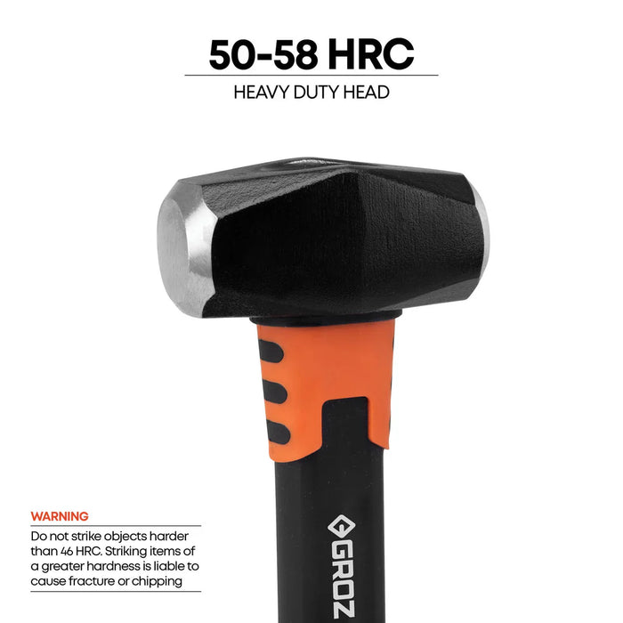 Groz 2 lb Head Drilling Hammer with 11 inch Fiberglass Handle 36560
