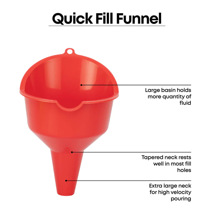 Groz Three Piece Funnel Set 42006
