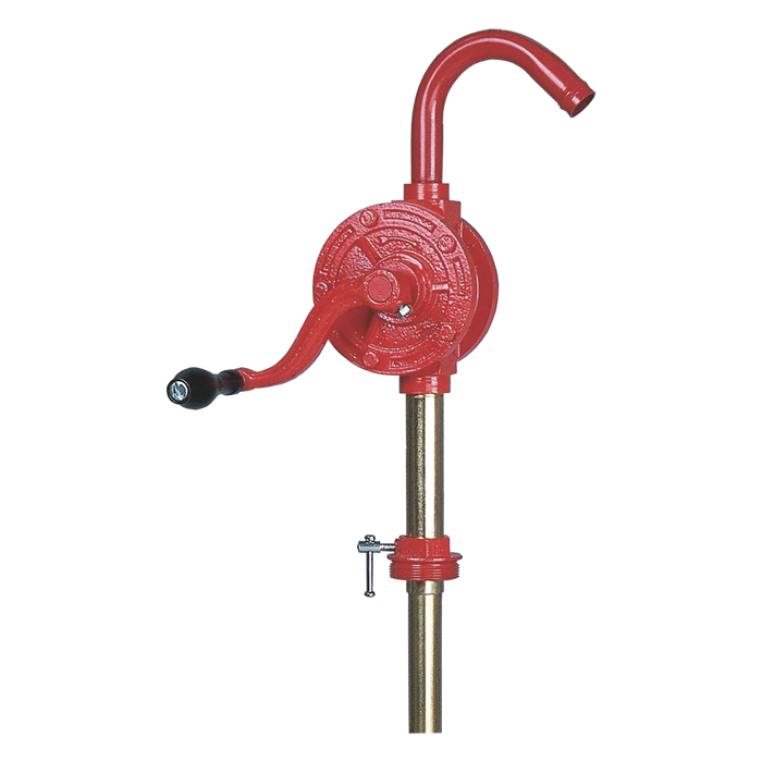 Groz Dual Directional Rotary Oil Pump with 6 foot hose, metal nozzle, and Telescopic 44059