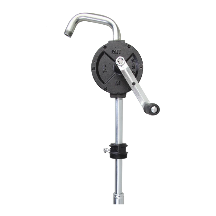 Groz Industrial Grade Rotary Fuel Pump with Steel Discharge Spout 44080
