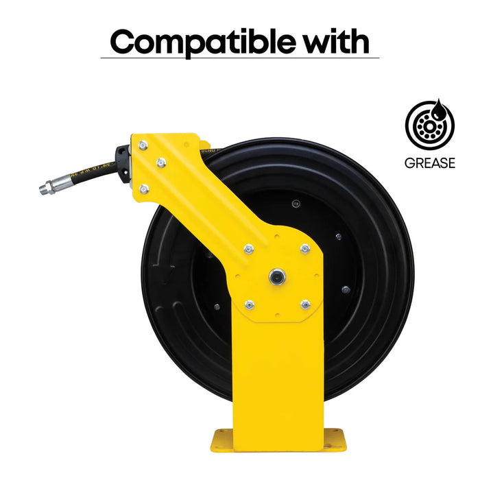 Prolube PROLUBE Dual Arm Grease Hose Reel, High Pressure, 32' Long Hose, 1/4" NPT 47990