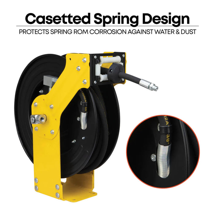 Prolube PROLUBE Dual Arm Grease Hose Reel, High Pressure, 32' Long Hose, 1/4" NPT 47990