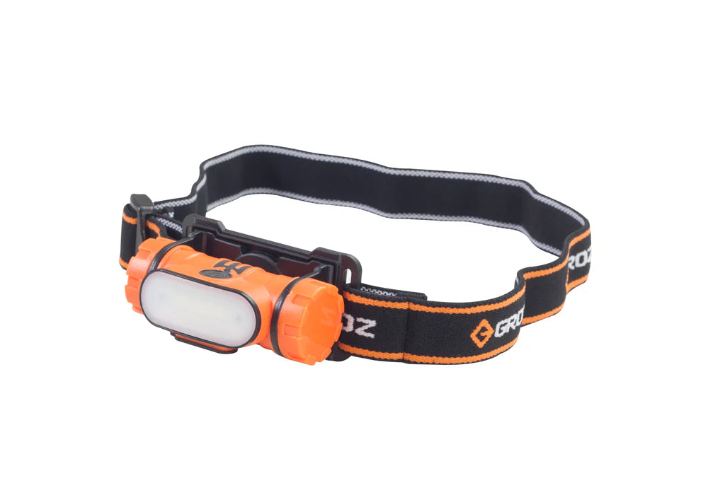 Groz Rechargeable Head Lamp with Sensor, 3W COB 55052