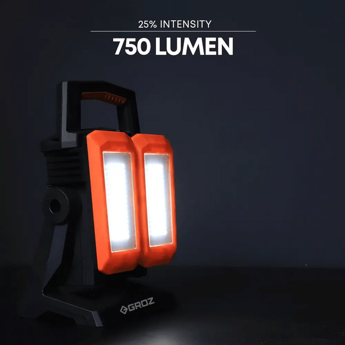 Groz Dual Multi-Directional Work Light - With Tripod or Work Light Only 55140