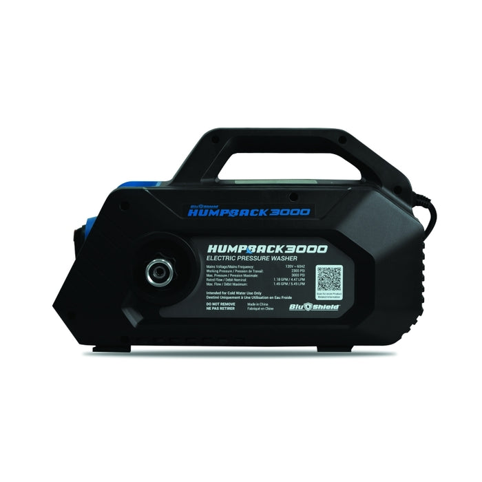 BluBird Blu Shield HumpBack Pressure Washer System – 3000 PSI | Portable Wall Mount Unit HB3000+IH