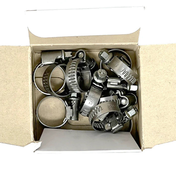 MT-RSR 5/16" Width, 3/8"-5/8" - Euro Style Hose Clamp HCE-7A