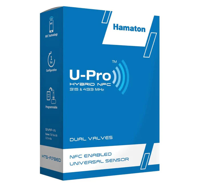MT-RSR Hamaton U-Pro NFC Universal TPMS Sensor - Dual Valve HTS-A78ED