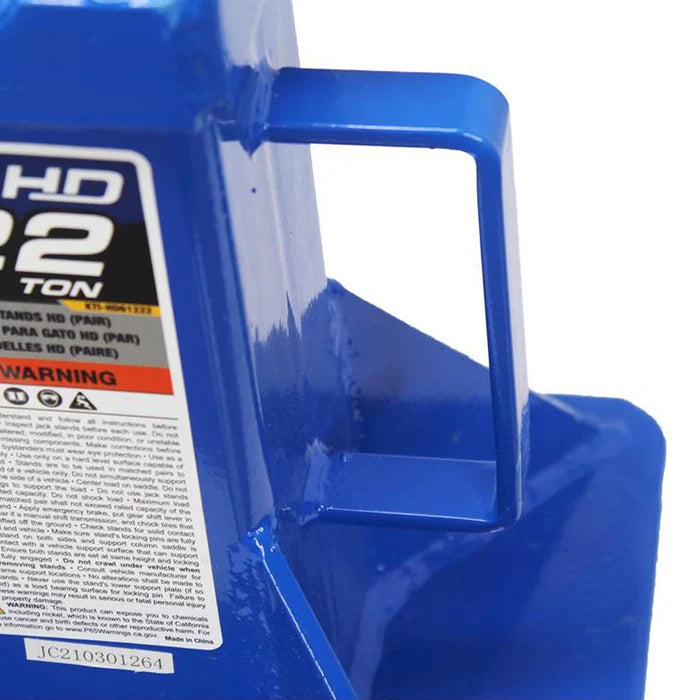 MT-RSR K-Tool 22 Ton Jack Stands (HD) (Pin Style) K-61222